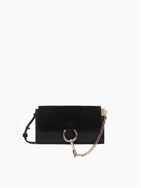 chloe wallet on strap